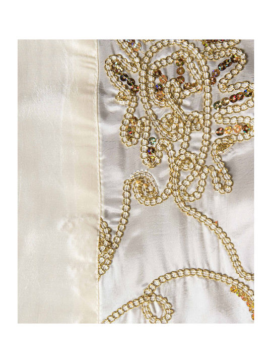 Silk Fashion Кариран 7710 Ivory - - 80x80бр