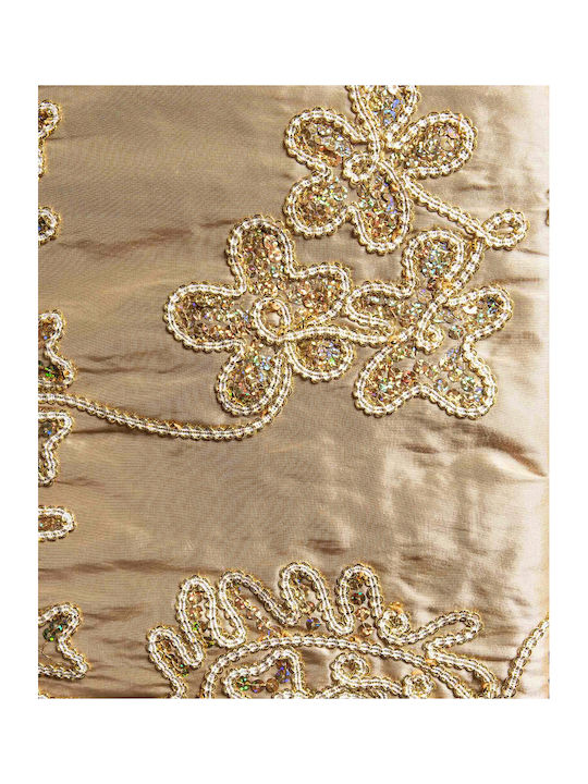 Silk Fashion Runner 7710 Gold 50x210cm