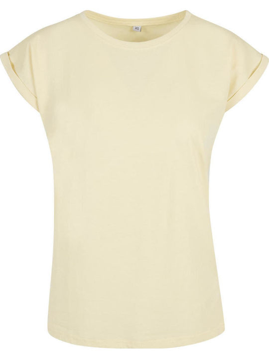Women's Athletic T-shirt Soft Yellow
