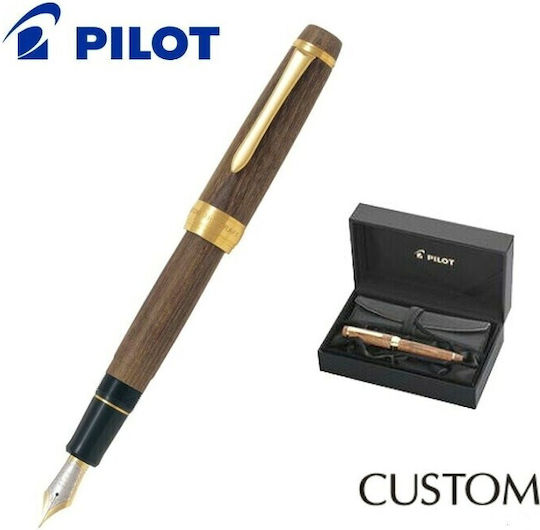 Pilot Custom Schreibfeder Breite Holz