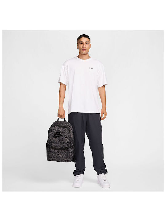 Nike Heritage Σχολική Τσάντα Πλάτης Γκρι 25lt