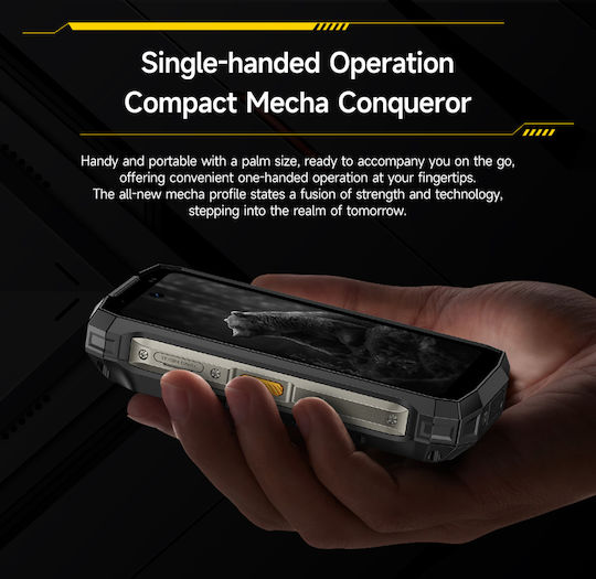 Ulefone Armor Mini 20 Dual SIM (8/256GB) Ανθεκτικό Smartphone Μαύρο