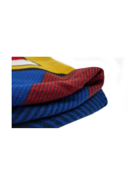F.C. Barcelona Κουβέρτα Blaugrana 120x150εκ.