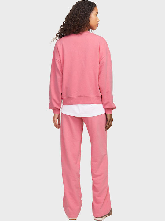 Ψηλόμεσο Παντελόνι Φόρμας Καμπάνα Pink