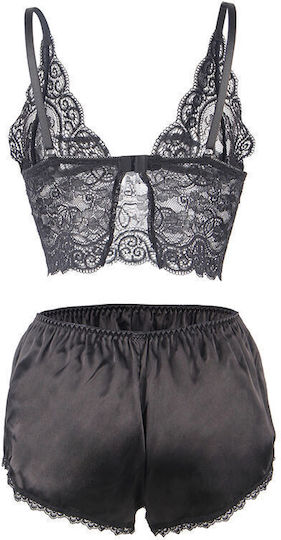 Subblime Sexy Dessous-Set Schwarz D-242165