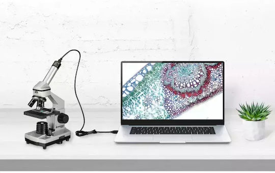 Bresser Junior 40x-1024x with HD Eyepiece Camera Microscope for 8+ years old Years Old