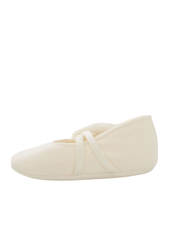 Monnalisa Baby Ballerinas White