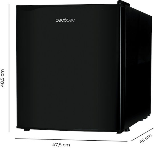Cecotec Mini Bar 46lt Υ48.5xΠ48xΒ45εκ. Μαύρο GrandCooler 20000L SilentCompress