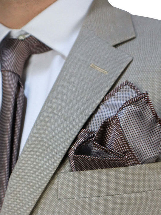 Men's Summer Suit Slim Fit Beige
