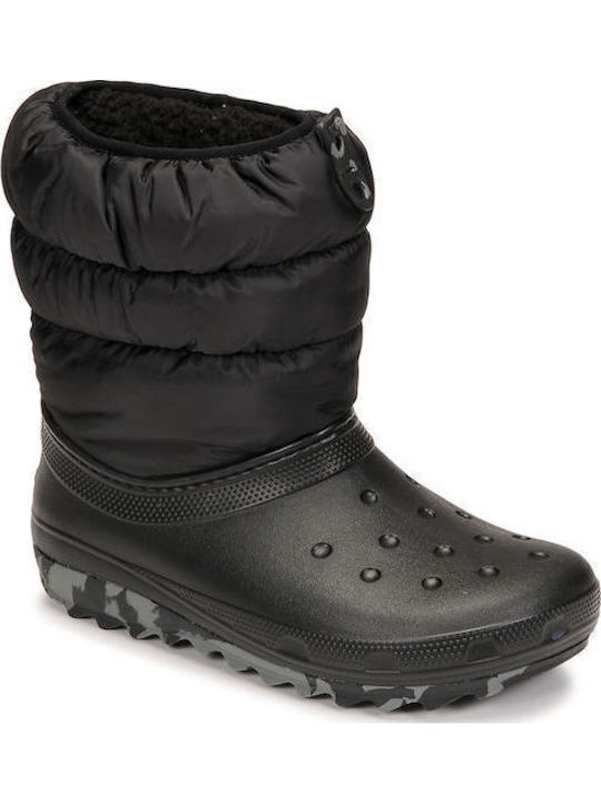 Classic Neo Puff Kinder-Schneestiefel Schwarze