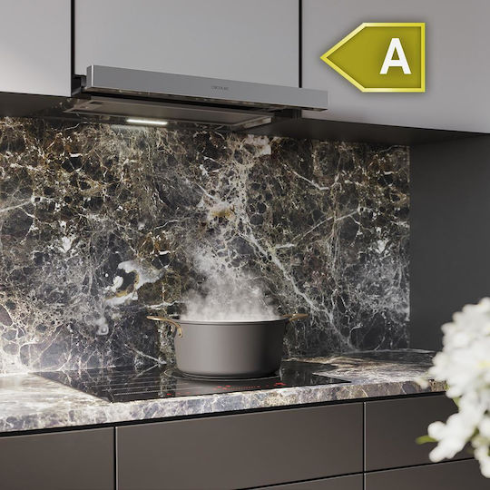 Cecotec Bolero Flux TLM 603500 Συρόμενος Απορροφητήρας 60cm Inox