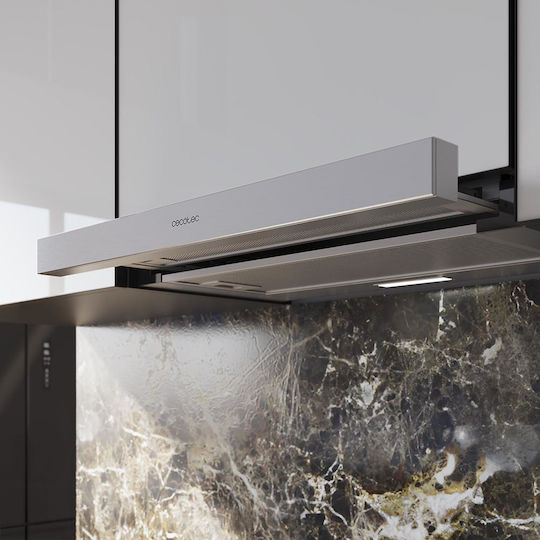 Cecotec Bolero Flux TLM 606500 Συρόμενος Απορροφητήρας 60cm Inox