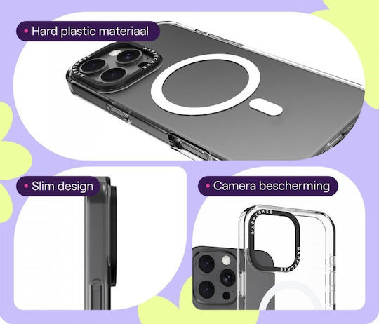 HappyCase Задна корица Пластмаса Прозрачен (iPhone 16 Pro Max)