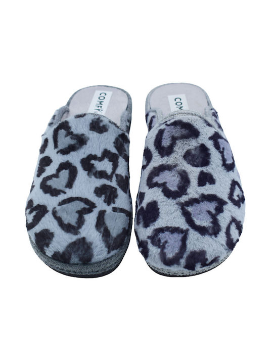 Comfy Anatomic Anatomical Women's Slippers in Gray color