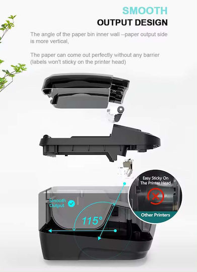 TE Tameiaki Express Portable Thermal Receipt Printer USB / LAN