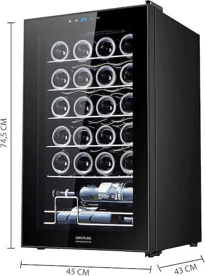 Cecotec GrandSommelier 2450 Συντηρητής Κρασιών 24 Φιαλών