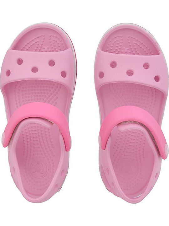 Crocband Sandal Children's Anatomical Beach Shoes Fuchsia