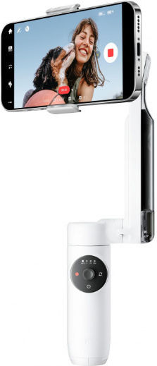 Insta360 Flow Creator Kit Gimbal Κινητού με 12 ώρες λειτουργίας Λευκό