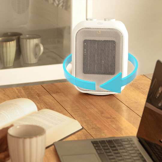 Cecotec ReadyWarm 1500 Max Κεραμικό Αερόθερμο Δωματίου Δαπέδου Λευκό 1500W