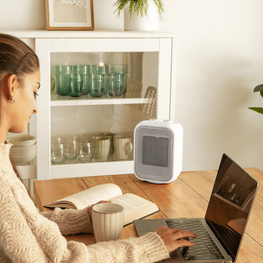 Cecotec ReadyWarm 1500 Max Κεραμικό Αερόθερμο Δωματίου Δαπέδου Λευκό 1500W