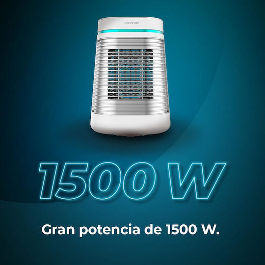 Cecotec ReadyWarm 1550 Max Κεραμικό Αερόθερμο Δωματίου Δαπέδου Λευκό 1500W