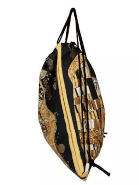Τσάντα Υφασμάτινη Backbag Φιλί Gustav Klimt Kiss 021-7500 36x43cm Carmani