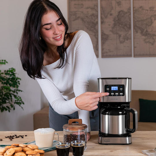 Cecotec Coffee 66 Drop & Thermo Time Καφετιέρα Φίλτρου 950W
