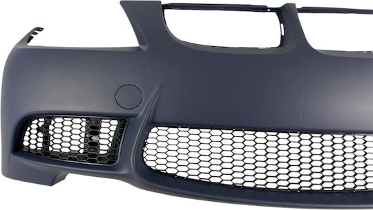 Предна броня BMW E90 E91 2005-2008 M3 дизайн с отвори за дюзи за миене без парктроник