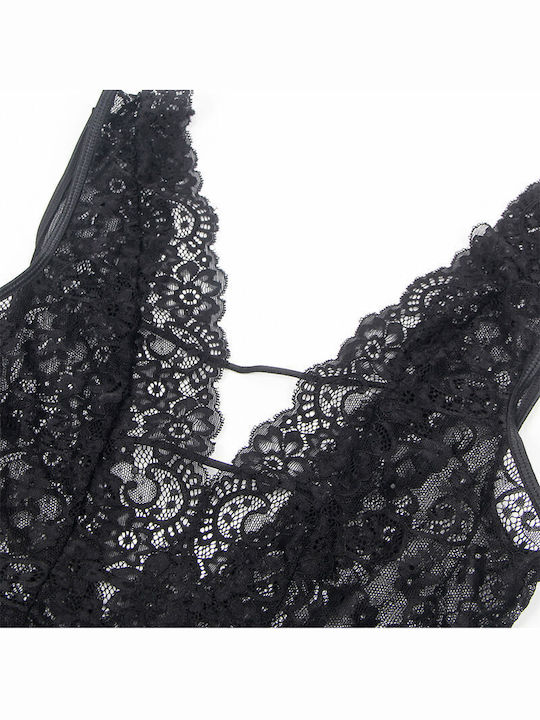 Subblime Sexy Bodysuit Schwarz