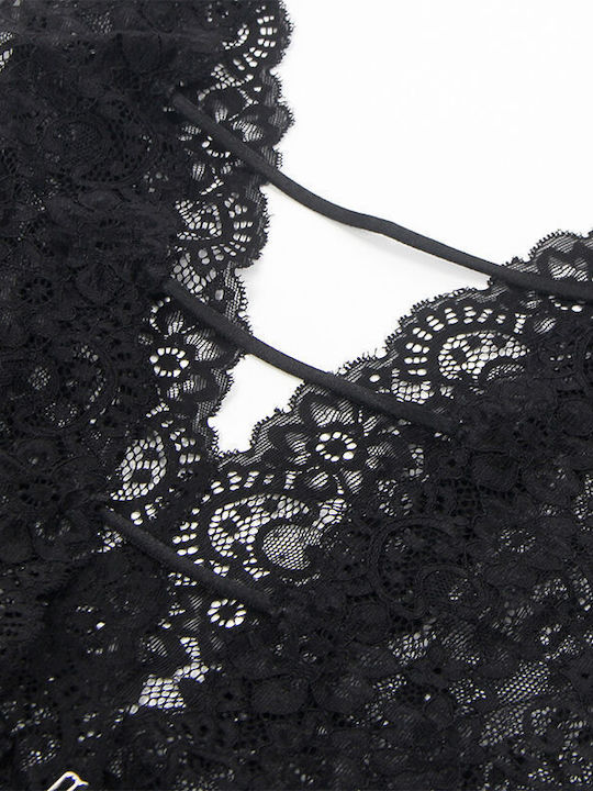 Subblime Sexy Bodysuit Schwarz