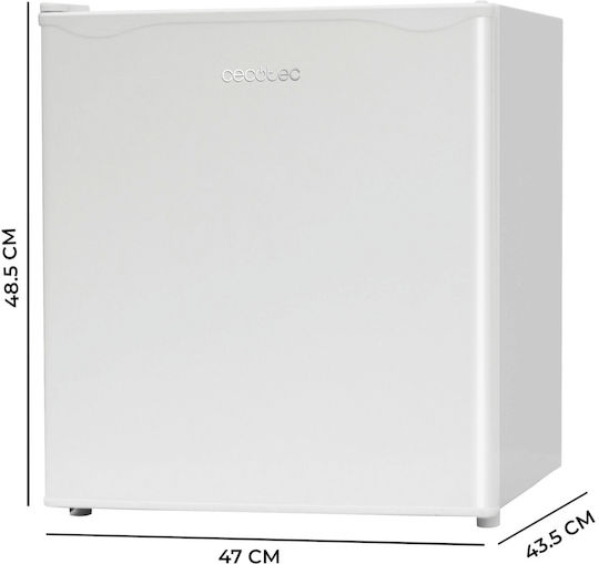 Cecotec Mini Bar 46lt Υ48.7xΠ48xΒ45εκ. Λευκό GrandCooler 20000 SilentCompress