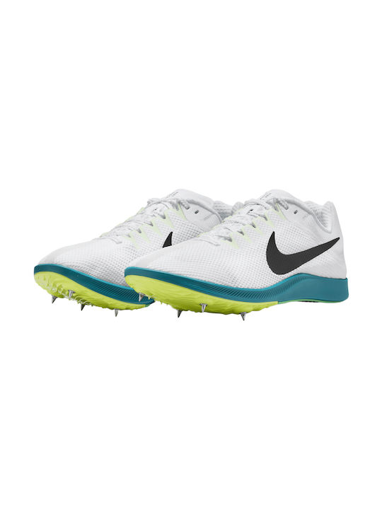 Rival Distance Sportschuhe Spikes White / Bright Spruce / Vapor Green / Black