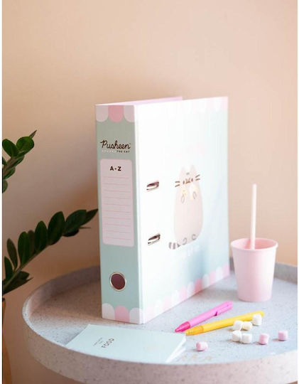 Pusheen Clipboard with Clip for Paper A4 Pink 1pcs