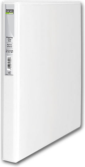 Skag Clipboard Flexible 4/32 for Paper A4 White 1pcs