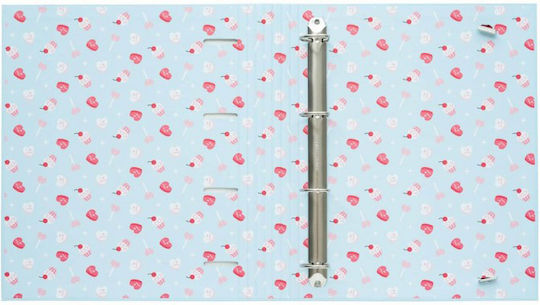 Pusheen Clipboard with 4 Rings for Paper A4 Transparent 1pcs