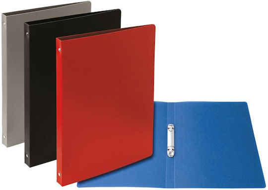Groovy Clipboard with 2 Rings for Paper A4 Transparent 1pcs