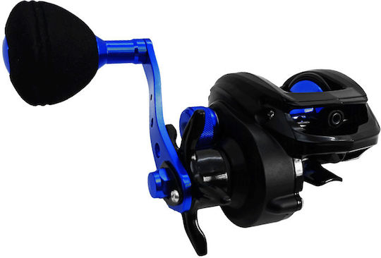 Oceanic Enyo DC3 Left Handed Fishing Reel for Tai Rubber, Vertical and Baitcasting