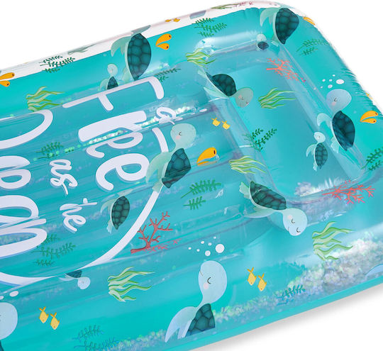 Legami Milano Sea Turtle Kid's Inflatable Mattress for Sea 175x80cm