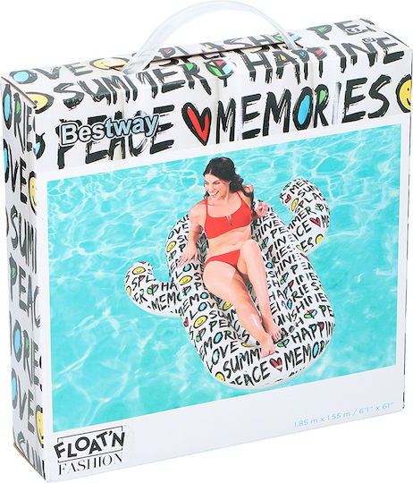 Bestway Inflatable Pool Mattress 185x155cm
