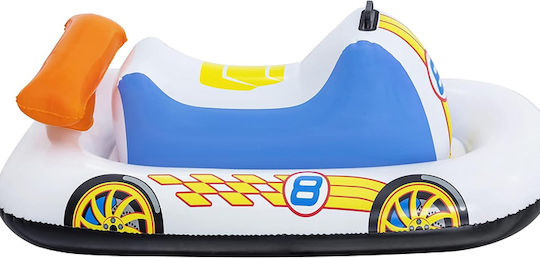 Bestway Παιδικό Φουσκωτό Ride On Θαλάσσης Jet Ski με Χειρολαβές Λευκό 110cm