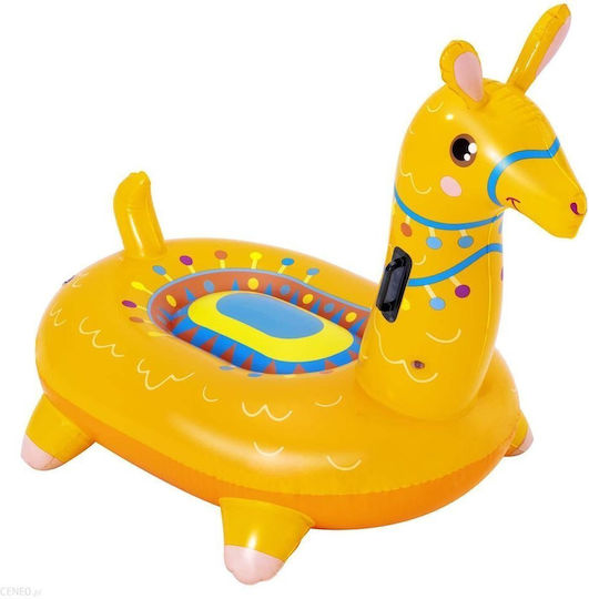 Bestway Kids' Inflatable Ride On for Sea with Handles Orange 129x110cm