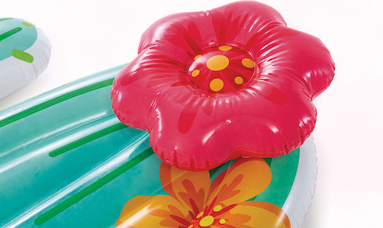 Intex Kid's Inflatable Sea Mattress Green 185x140cm