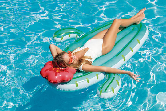 Intex Kid's Inflatable Sea Mattress Green 185x140cm