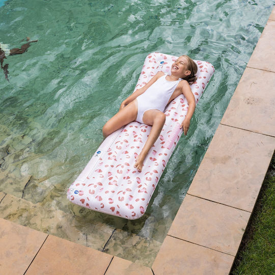 Swim Essentials Luxury Inflatable Sea Mattress Transparent 180x80cm