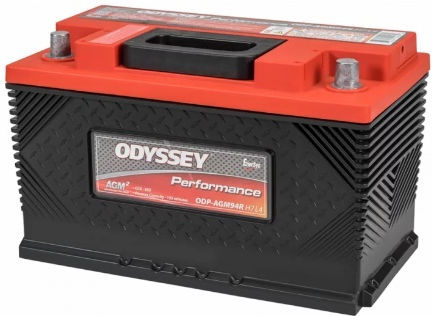 Odyssey Battery Μπαταρία Αυτοκινήτου Performance ODP AGM ODP-AGM94R με Χωρητικότητα 80Ah και CCA 2300A