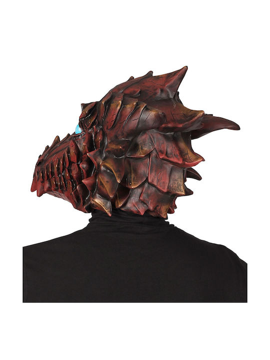 Kids Carnival Mask Full Face Latex Dragon