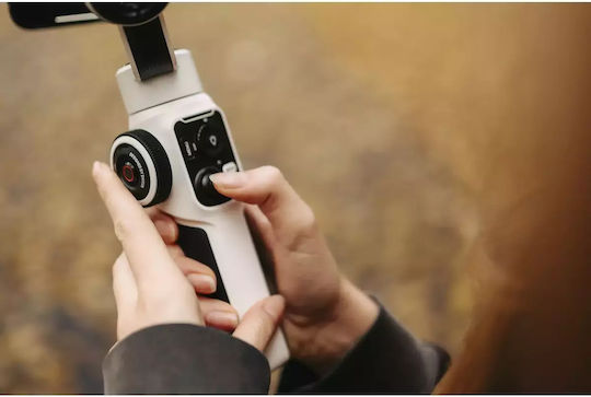 Zhiyun Smooth 5S Pro Phone Gimbal with 3 Axis Stabilization and 24 Operating Hours White
