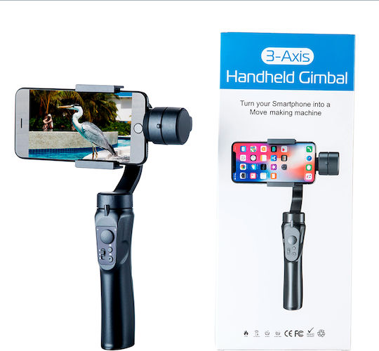 Techsuit H4 Gimbal für Mobiltelefone Schwarz