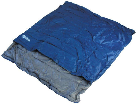 Panda Sleeping Bag Double 2 Season Blue/Khaki