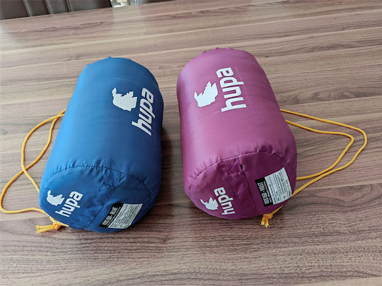 Hupa Sleeping Bag Single Summer Kids 150 Purple/Yellow